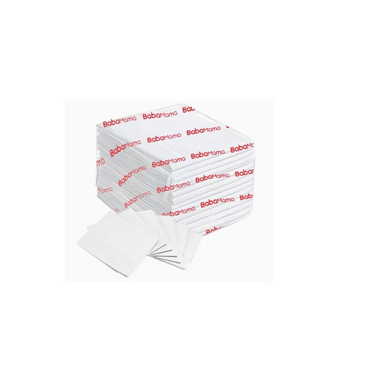 BabaMama - Disposable Changing Mats - 20 Counts - White