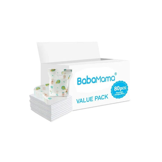 Babamama - Changing Mats + Bibs 160pc - Set