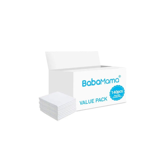 Babamama - Disposable Changing Mats - 140 Counts - White