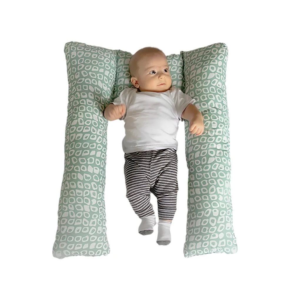 Babyjem - Babynest U Shape Pillow -  0-6 Months -  Green