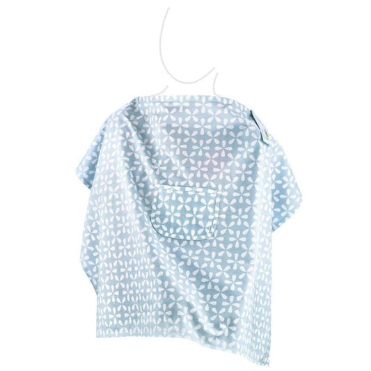 Babyjem - Nursing Apron with Pocket -  Blue