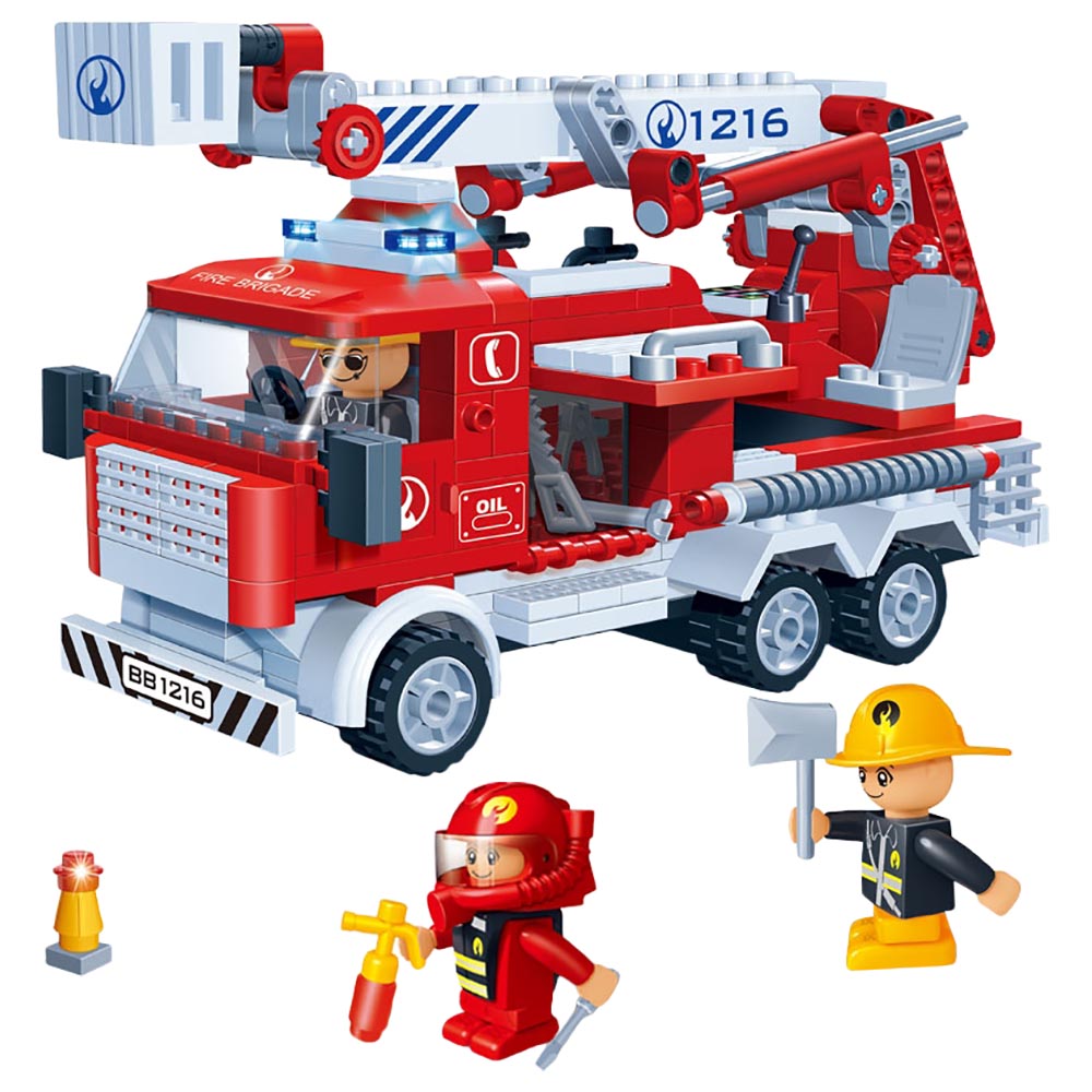 Banbao - Fire Truck Building Kit - 290pcs