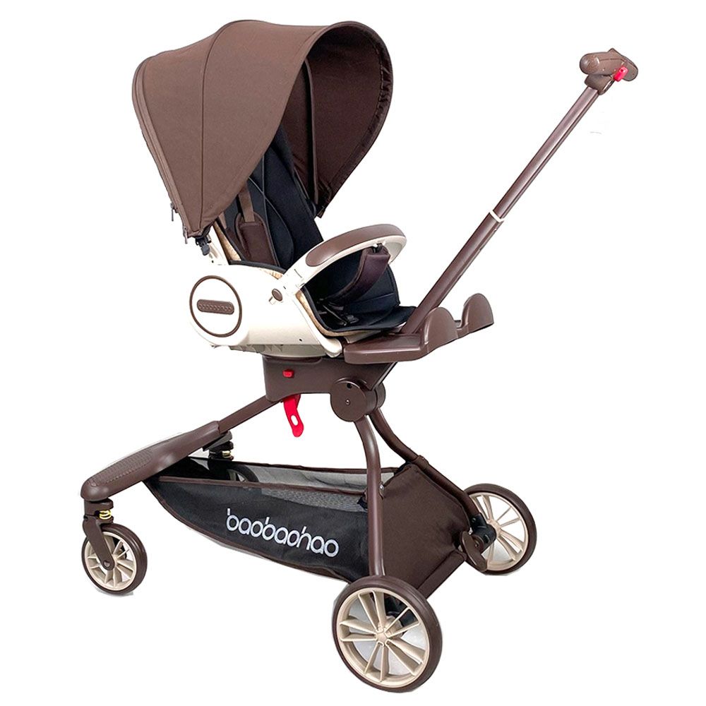 Baobaohao - Folding Baby Travel Stroller - Brown