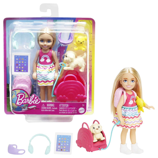Barbie Chelsea Travel Doll and Accessories
