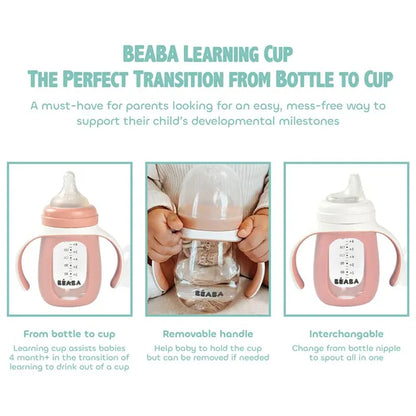 Beaba - 2-in-1 Learning Cup 210ml