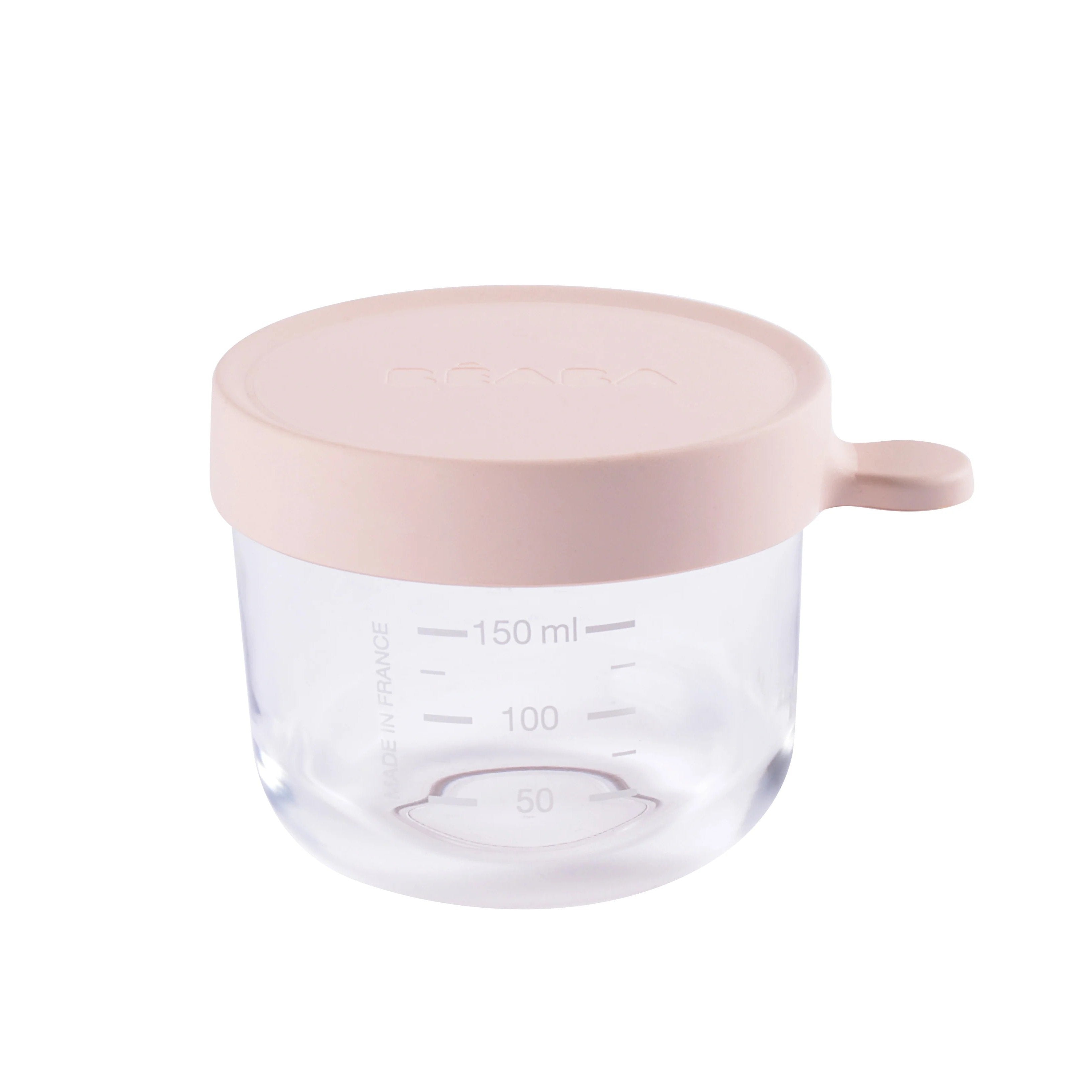 Beaba - Conservation Jar Glass - 150ml - Pink