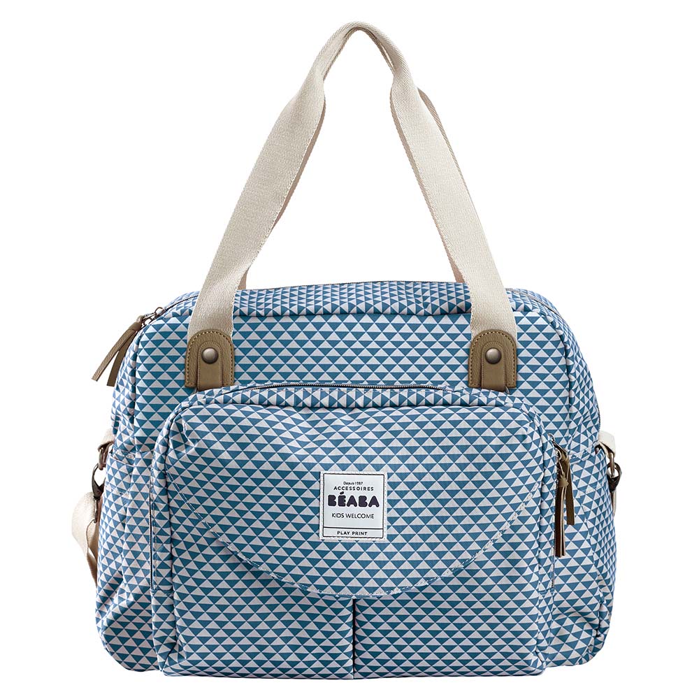 Beaba - Geneva II Changing Bag - Play Print Blue