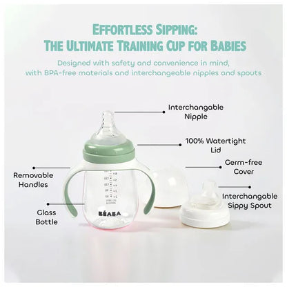 Beaba - 2-in-1 Learning Cup 210ml