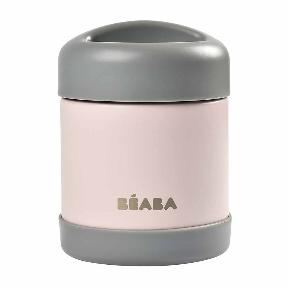 Beaba - Thermo-Portion Food Jar 300ml - Dark Mist/Light Pink