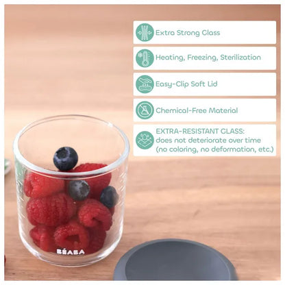 Beaba Conservative Glass Food Container - 250 ml