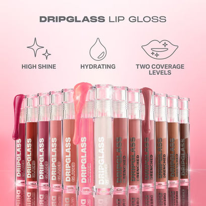 Morphe Dripglass Glazed High Shine Lip Gloss 3.8ml