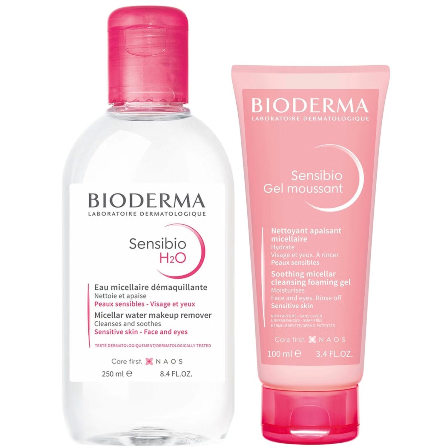 Bioderma - Sensibio Gentle Cleansing Duo