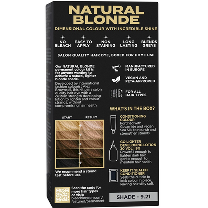 Bleach London Natural Blonde Permanent Kit