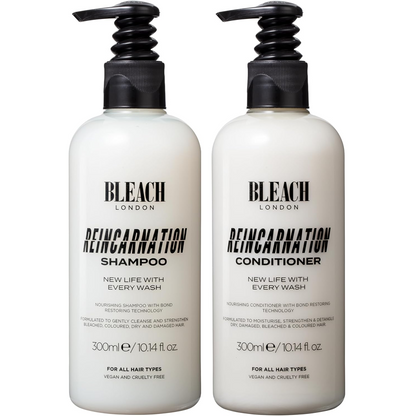 Bleach London Reincarnation Shampoo and Conditioner 300ml Bundle