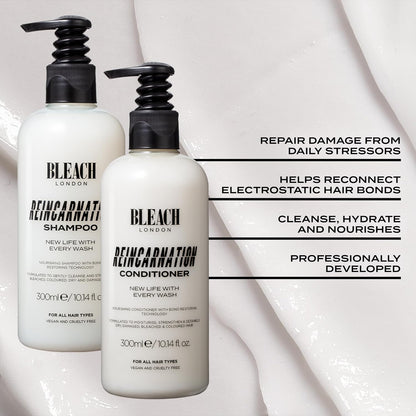 Bleach London Reincarnation Shampoo and Conditioner 300ml Bundle