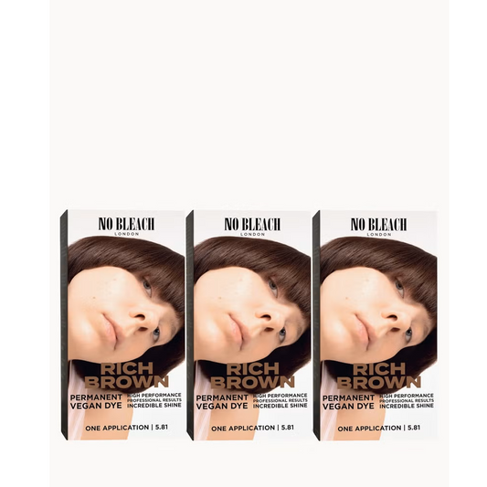 Bleach London Rich Brown Permanent Kit Trio