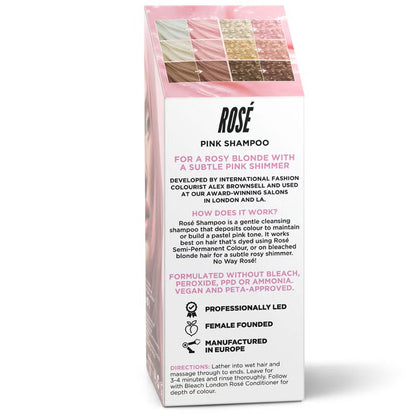 Bleach London Rose Shampoo 250ml