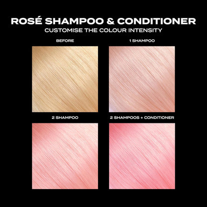 Bleach London Rose Shampoo and Conditioner Duo