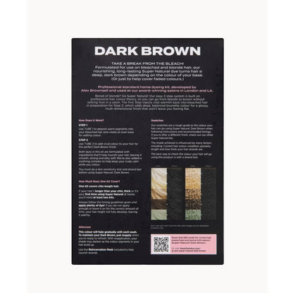 Bleach London Super Natural Kit - Dark Brown