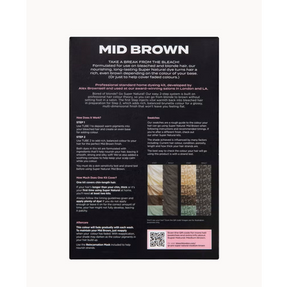 Bleach London Super Natural Kit - Mid Brown