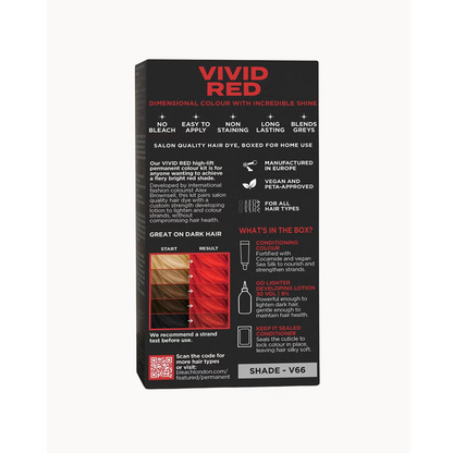 Bleach London Vivid Red Permanent Kit