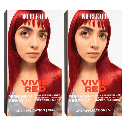 Bleach London Vivid Red Permanent Kit Duo