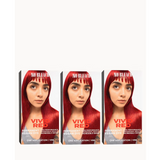Bleach London Vivid Red Permanent Kit Trio