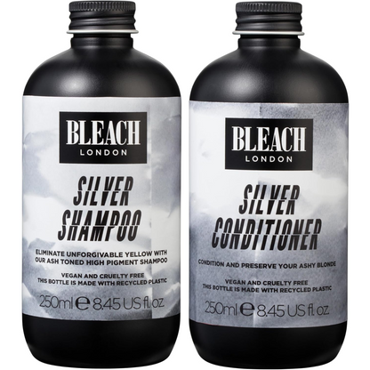 Bleach London Silver Shampoo and Conditioner Duo
