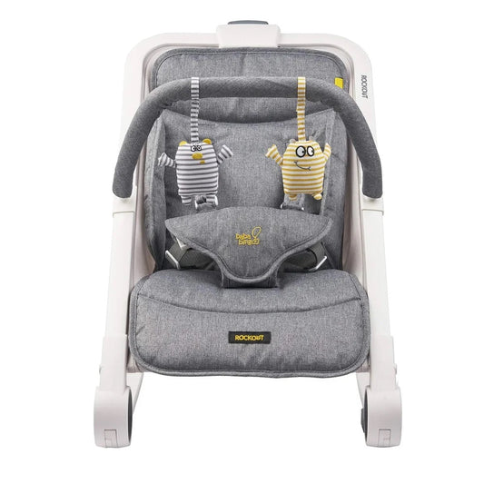 BabaBing - Rock Out 2 Baby Rocker/Bouncer - Grey Marl