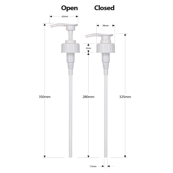 Bugalugs Dispensing Pump Bottles 5L