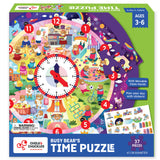 Chalk N Chukles Busy Bear's Day-Tell the Time Puzzle