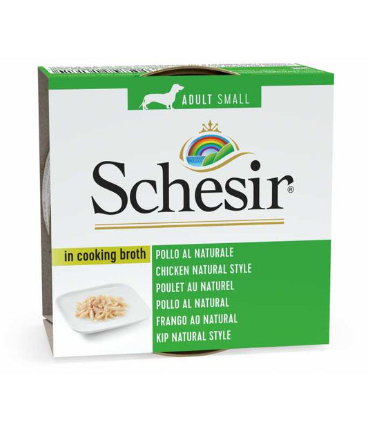 Schesir Dog Wet Food Can Chicken Natural Style 85gm