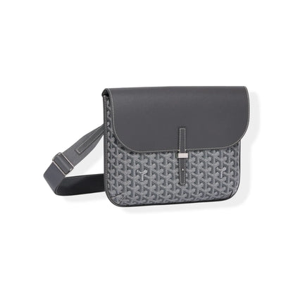 Goyard Coursier Messenger Bag - Grey