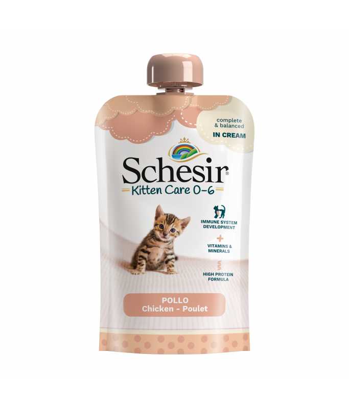 Schesir Kitten Pouch Chicken Wet Food 150gm