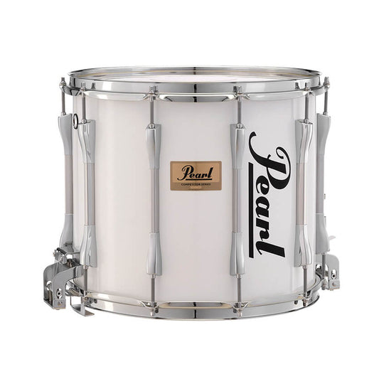 Pearl 14" x 12" Competitor Marching Snare Drum Pure White Finish