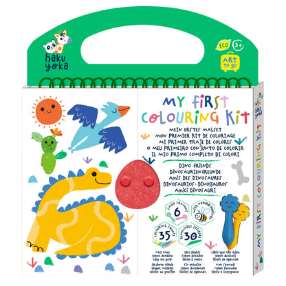 Haku Yoka - My First Colouring Kit - Dino Friends