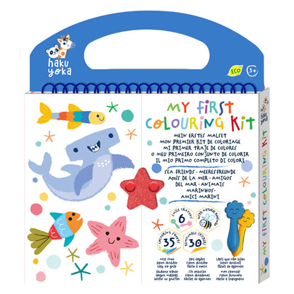 Haku Yoka - My First Colouring Kit - Sea Friends