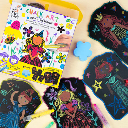 Haku Yoka - Art To Go Chalk Art Dress Up The Princess