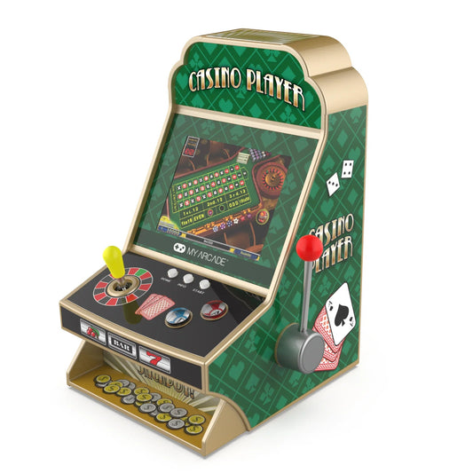 My Arcade Casino Player Portable Arcade Gaming System