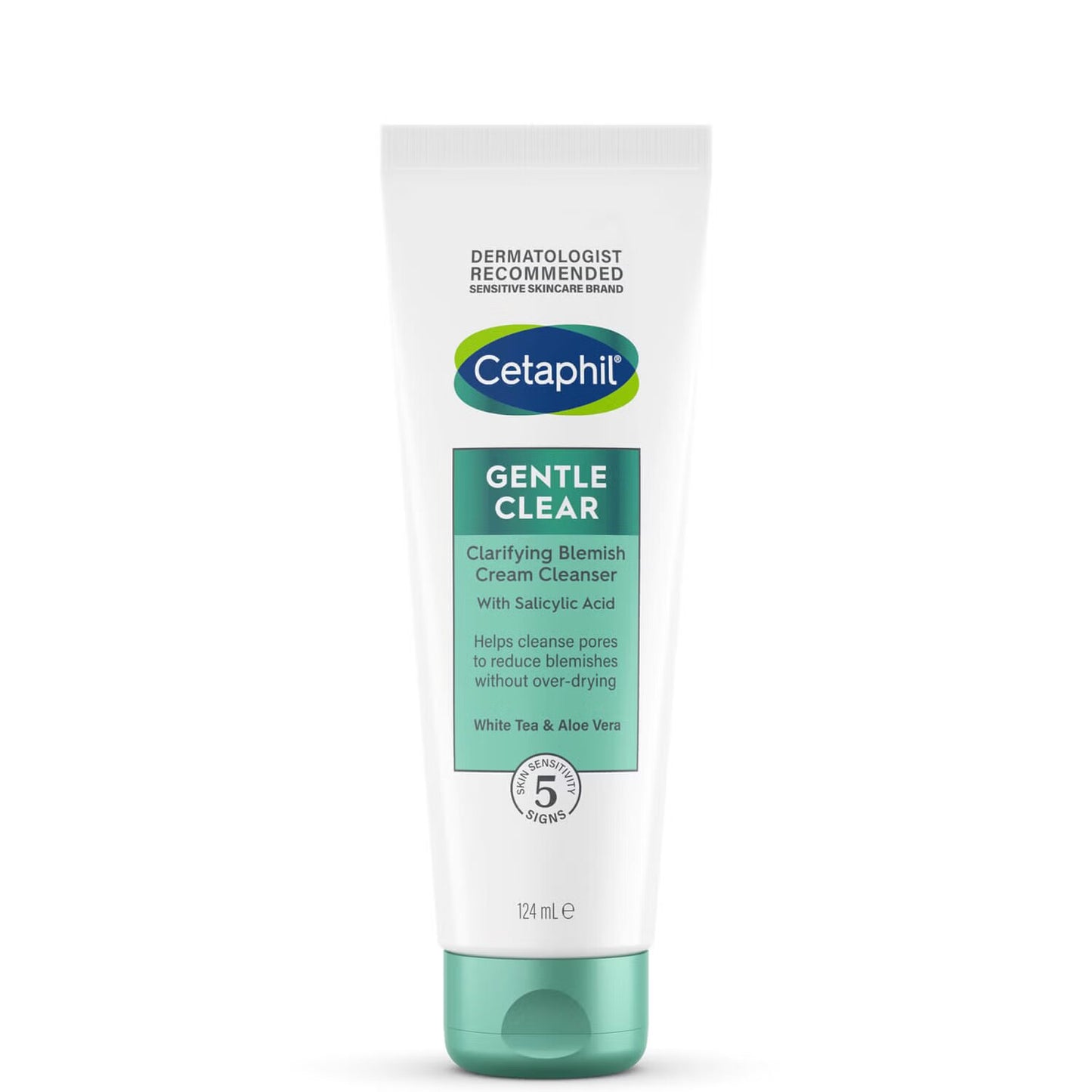 Cetaphil - Gentle Clear Clarifying Blemish Face Wash for Sensitive Skin 124ml