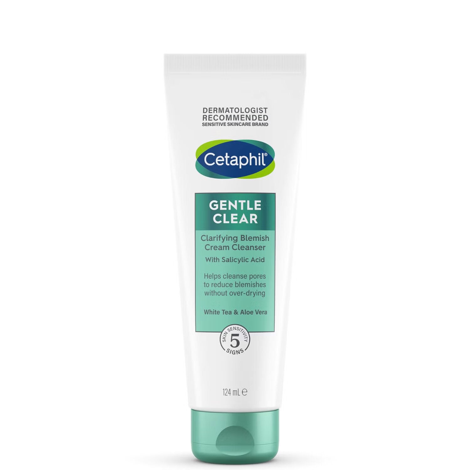 Cetaphil - Gentle Clear Clarifying Blemish Face Wash for Sensitive Skin 124ml