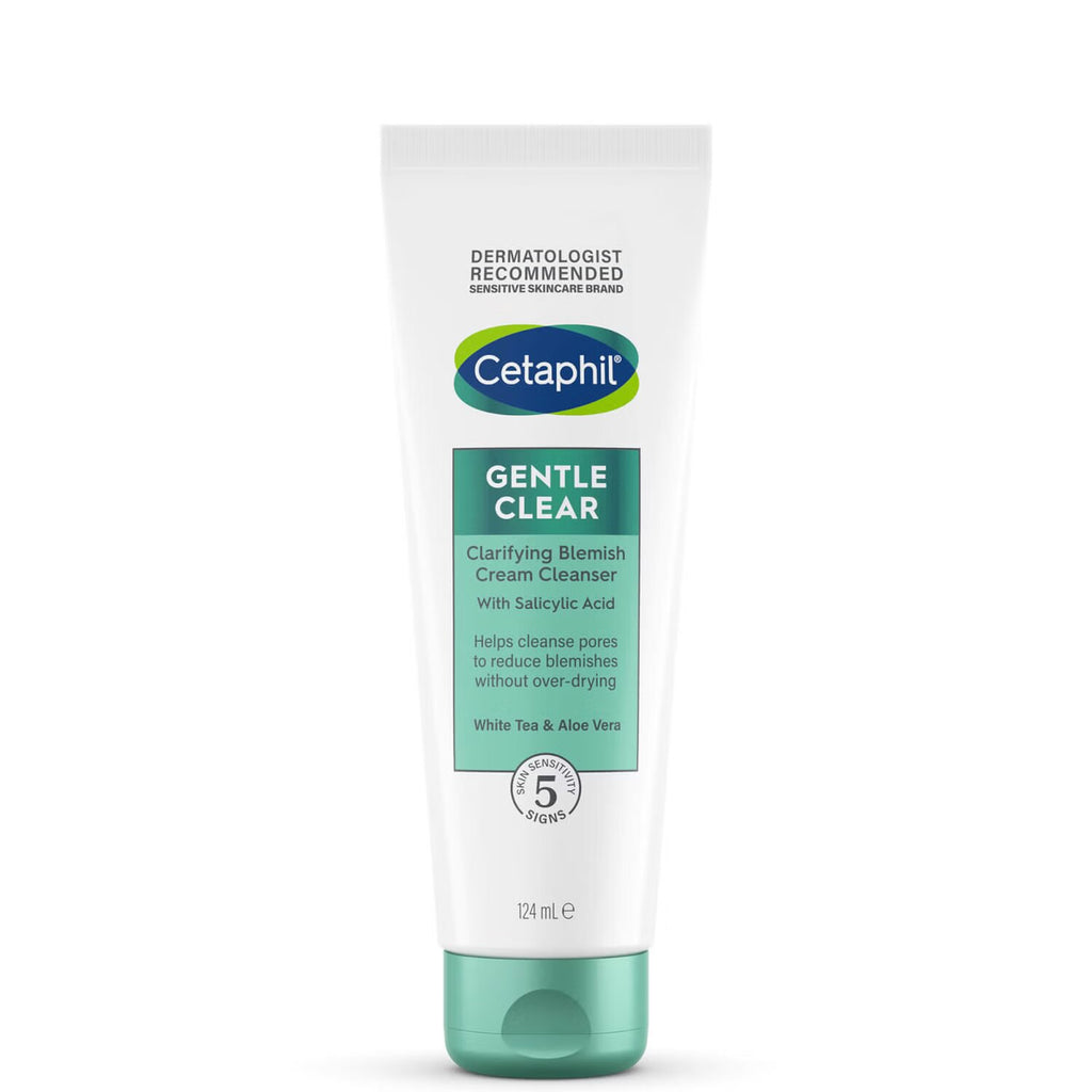 Cetaphil - Gentle Clear Clarifying Blemish Face Wash for Sensitive Skin 124ml