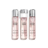 Chanel Chance Eau Tendre Eau De Toilette Twist And Spray 3x20ml Refill