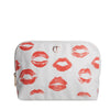 Charlotte Tilbury - 1st Edition Makeup Bag - Lip Print Canvas Makeup Bag