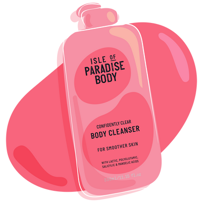 Isle of Paradise Exclusive Confidently Clear Body Cleanser 330ml