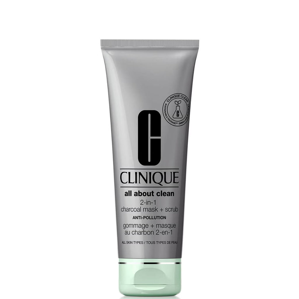 Clinique - All About Clean 2-in-1 Charcoal Mask and Scrub - 100ml