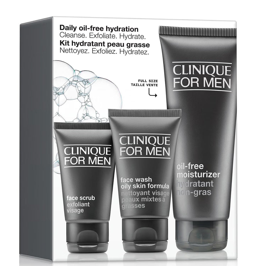 Clinique - for Men Daily Oil-Free Hydration: Skincare Gift Set