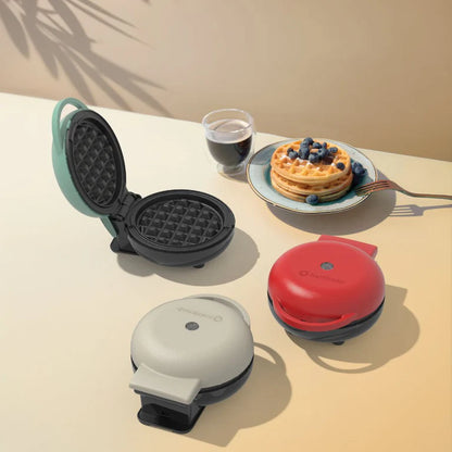 Nutricook Mini Waffle Maker Beige