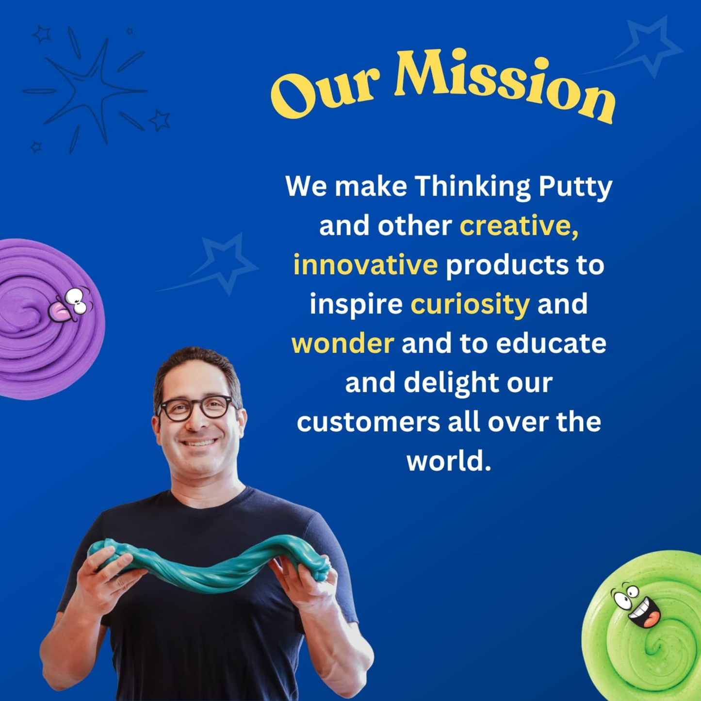 Crazy Aaron's Thinking Putty - Social Butterfly