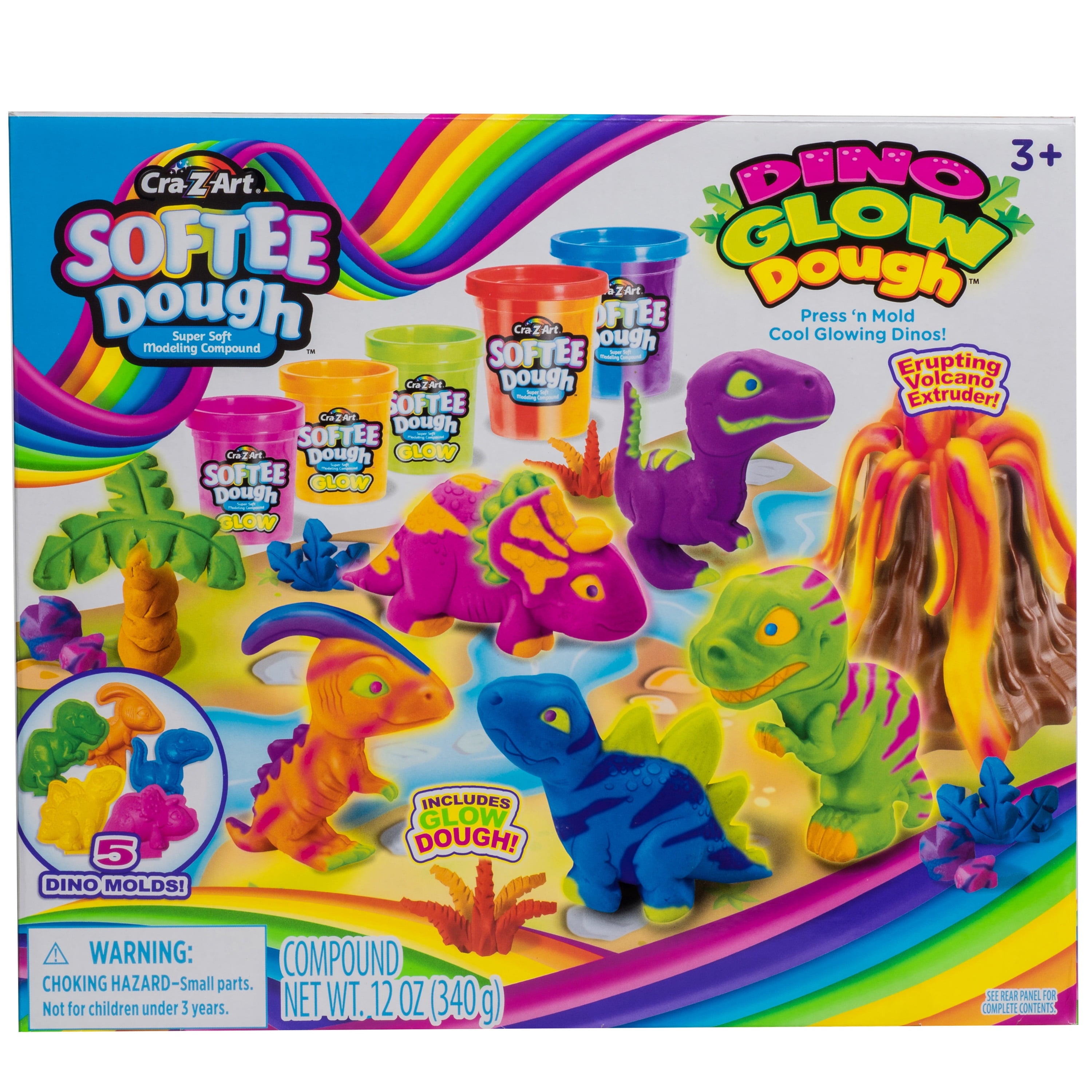 Softee Dough - Dino Glow Dough